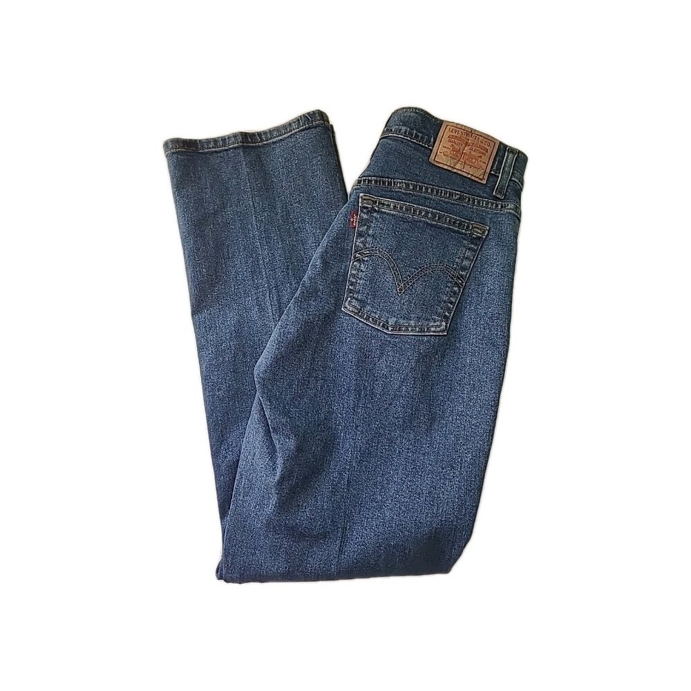 Levi’s 550 Relaxed Boot Cut Jeans Women’s‎ Size 4M 29x31 Med Wash Stretch